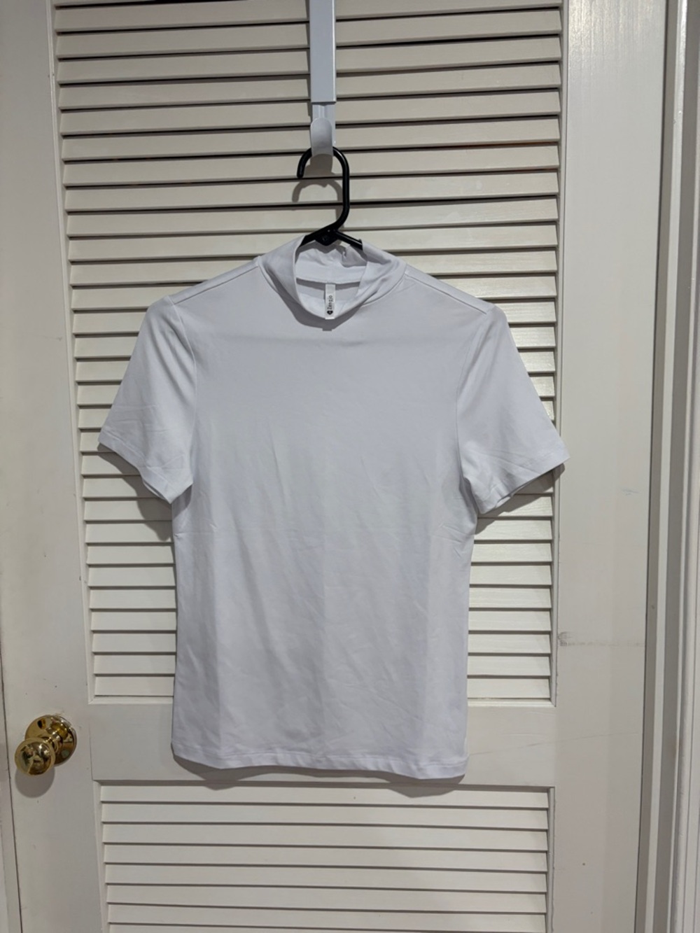 Women's White Short Sleeve Crewneck Tee